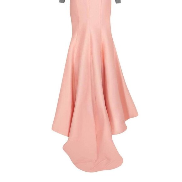 SALE Tarik Ediz 50004 Evening Dresses PEACH NECTAR Size 6 - Picture 6 of 9